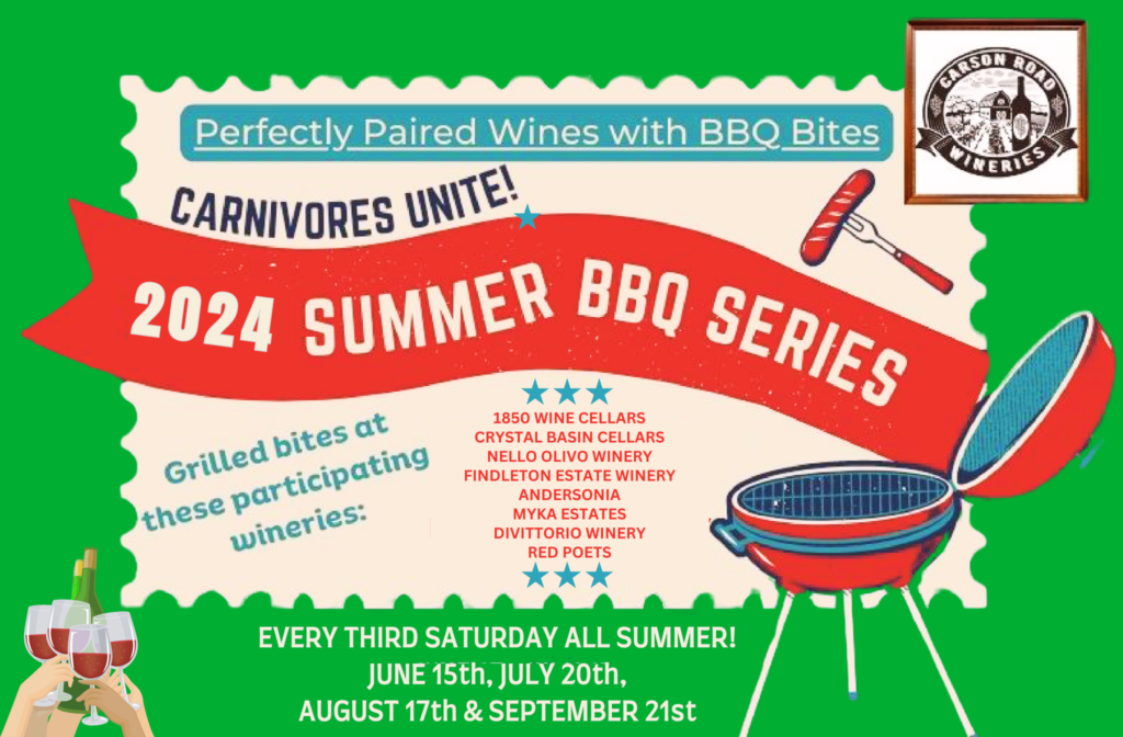 Wineries Apple Hill | Carson Road Wineries BBQ Series