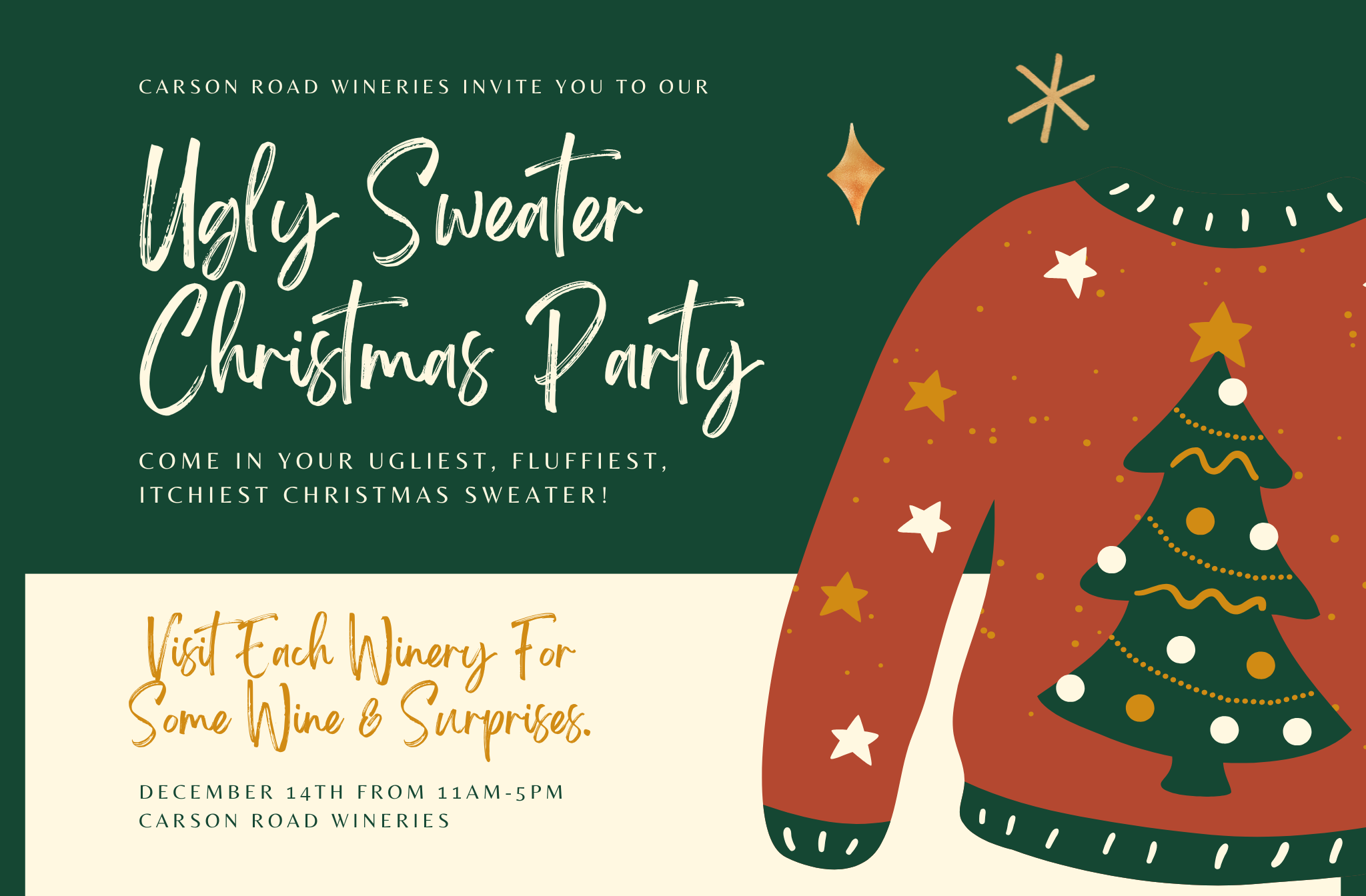 Ugly Sweater Christmas Party